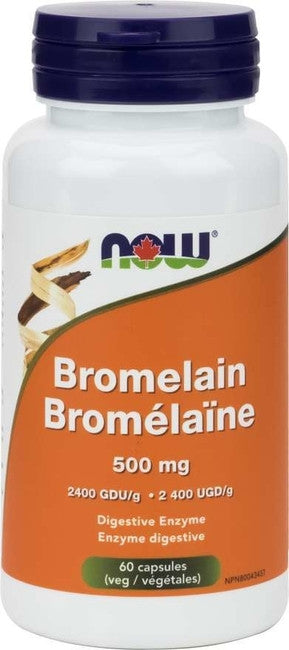 NOW Bromelain 500mg | 60 Caps