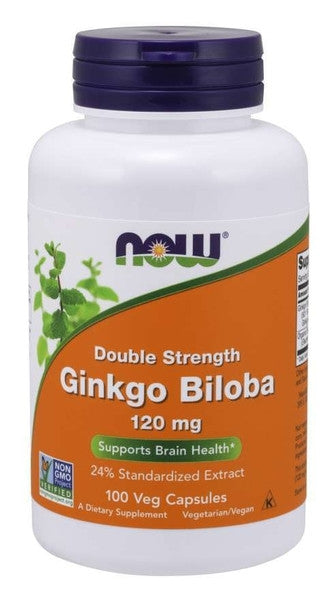 NOW Ginkgo Biloba 120mg | 100 Caps