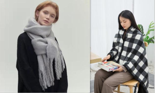 All-match Soft Glutinous Idle Style Thermal Long Scarf - amazitshop