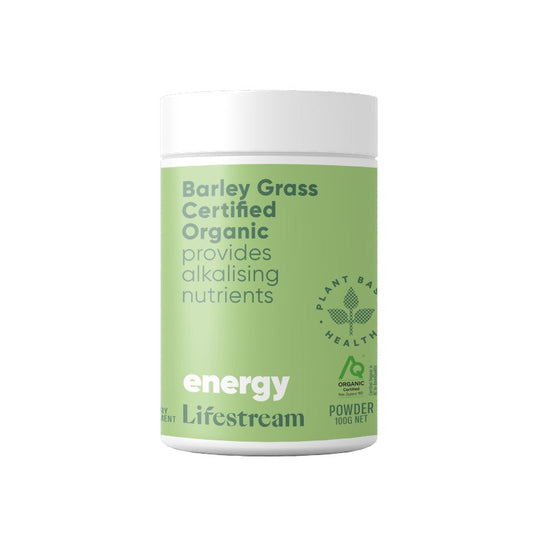 Lifestream Barley Grass Certified Organic 100G Powder
