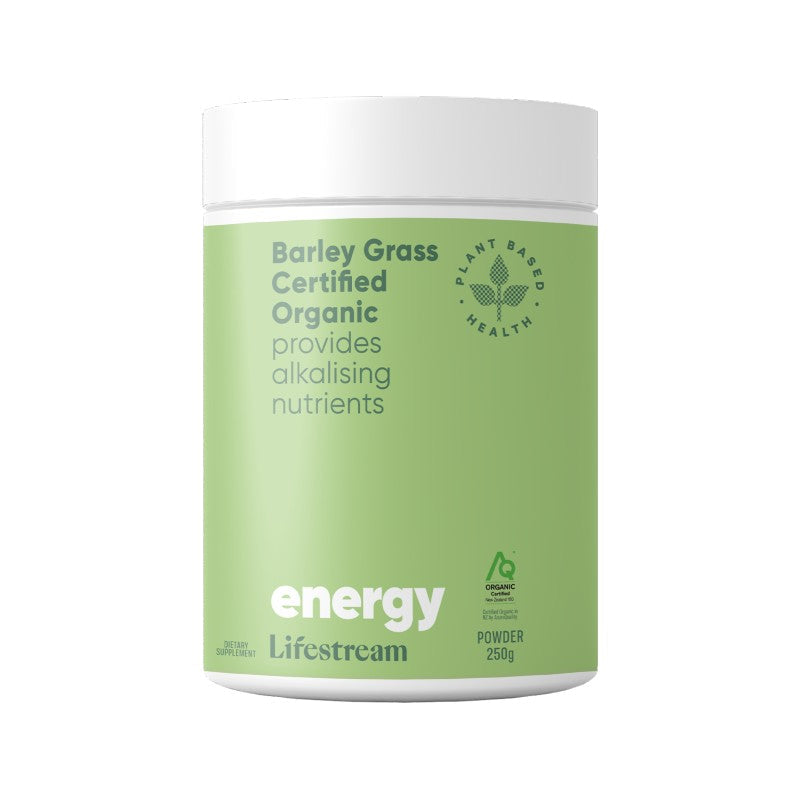 Lifestream Barley Grass Certified Organic 250G Powder
