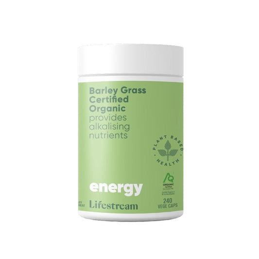 Lifestream Barley Grass Certified Organic 240 Vege Caps
