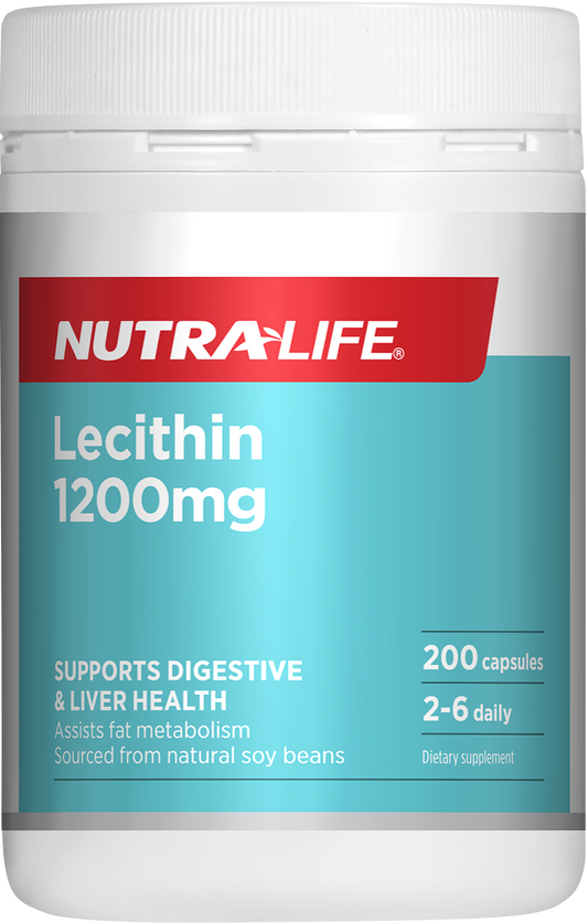 Nutra-Life Lecithin 1200mg Caps 200s