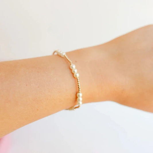 ILY Pearl Bracelet