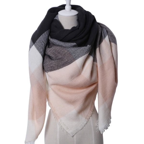 Winter Over-Sized Scarf/Shawl Cashmere Blend