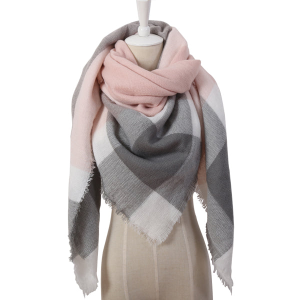 Winter Over-Sized Scarf/Shawl Cashmere Blend