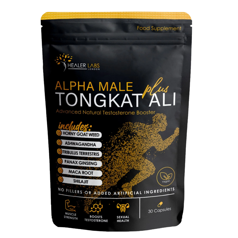 Tongkat Ali Plus Ashwagandha, Horny Goat Weed, Tribulus Terrestris, Cistanche, Shilajit, Maca & Ginseng