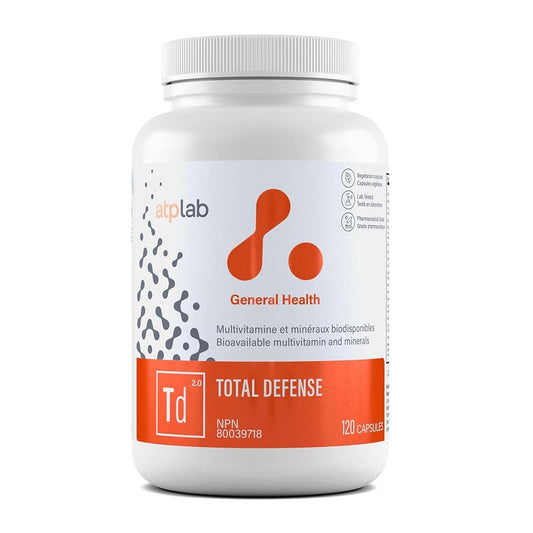 ATP Lab TOTAL DEFENSE General Health 120 Capsules