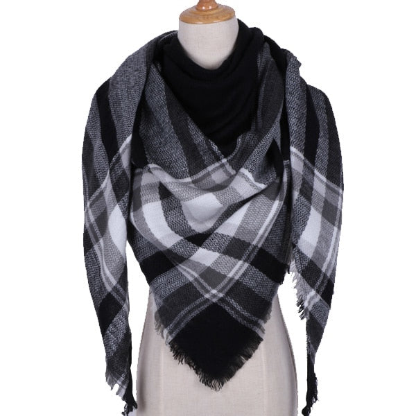 Winter Over-Sized Scarf/Shawl Cashmere Blend