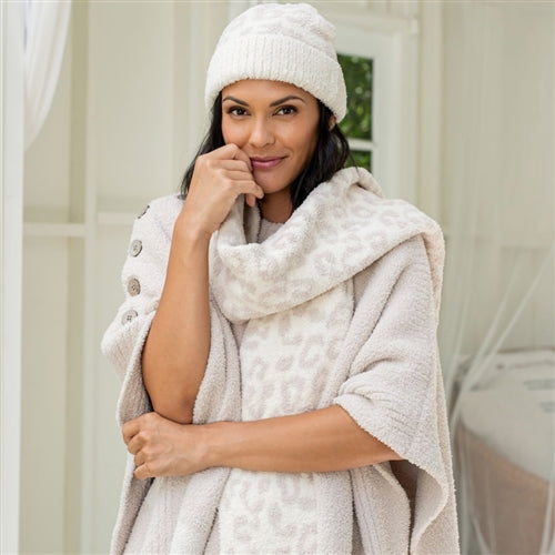 CozyChic Barefoot in the Wild Beanie & Scarf Set