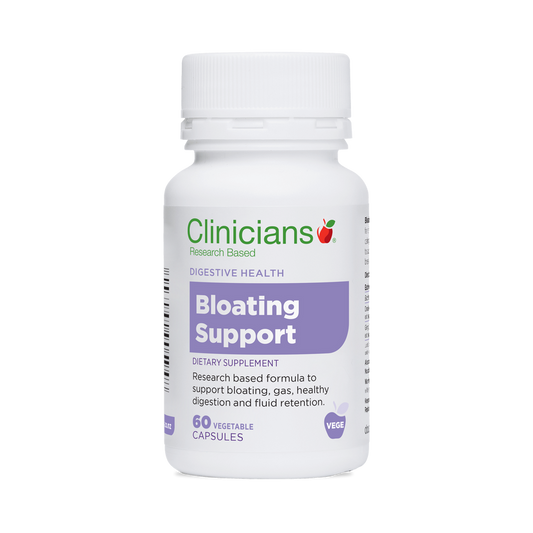 Clinicians Bloating Support Vege Caps 60 Capsules