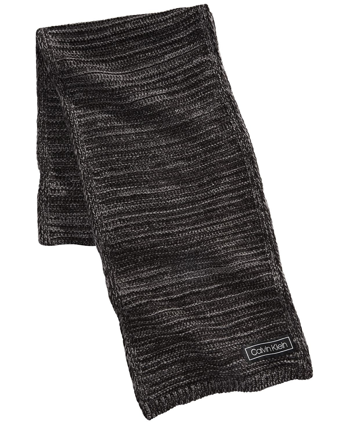 Calvin Klein Marled Reversible Scarf Black