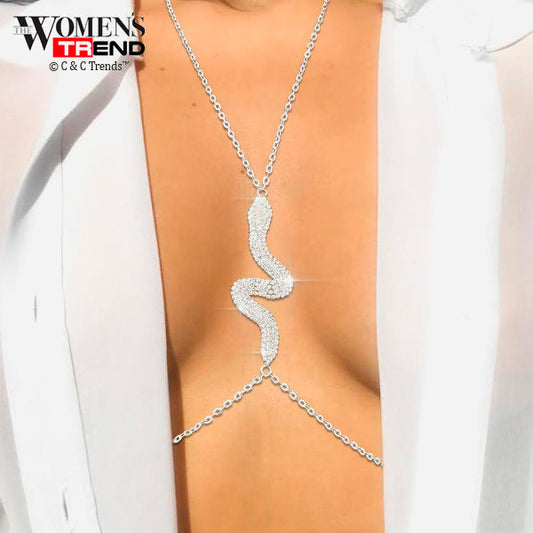 Chic Rhinestone Body Jewelry Chains 16