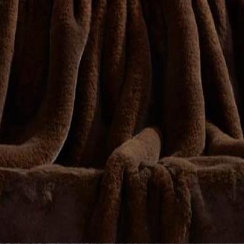 Faux Fur Headband by Evelyne Prelonge Paris Scarves Evelyne Prelonge Chocolate Brown