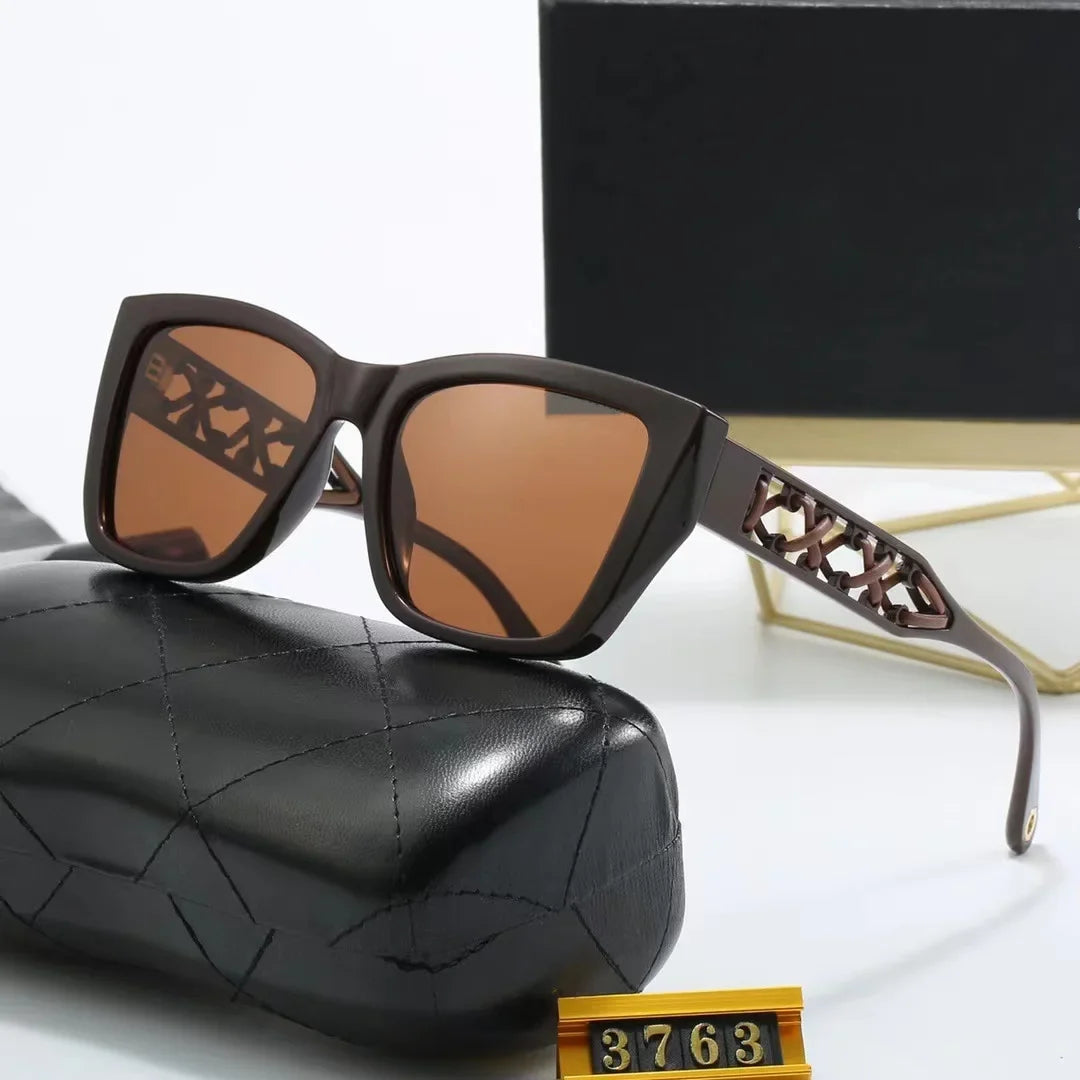 Classic Cat Eye Sunglasses Women Men Luxury Brand Designer Knit Legs Originality Sexy Cateye Sun Glasses for Ladies Street Snap ShopOnlyDeal