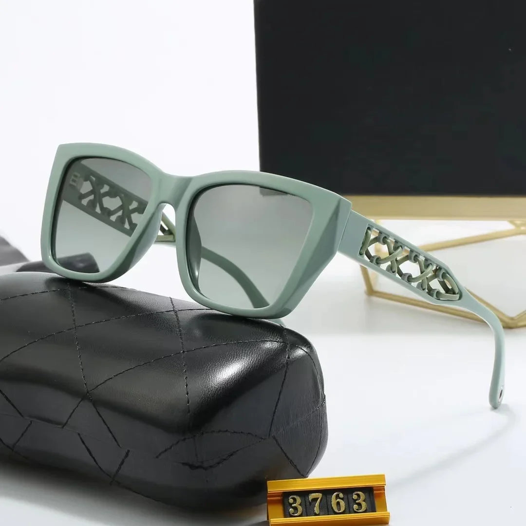 Classic Cat Eye Sunglasses Women Men Luxury Brand Designer Knit Legs Originality Sexy Cateye Sun Glasses for Ladies Street Snap ShopOnlyDeal