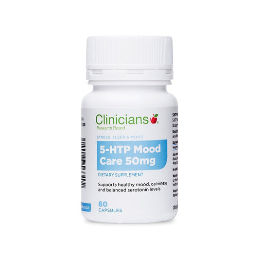 Clinicians 5-HTP Mood Care 50mg 60 Capsules