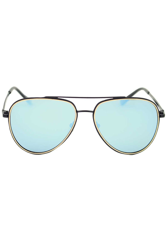 DIBI Black/Gold Hampton Sunglasses