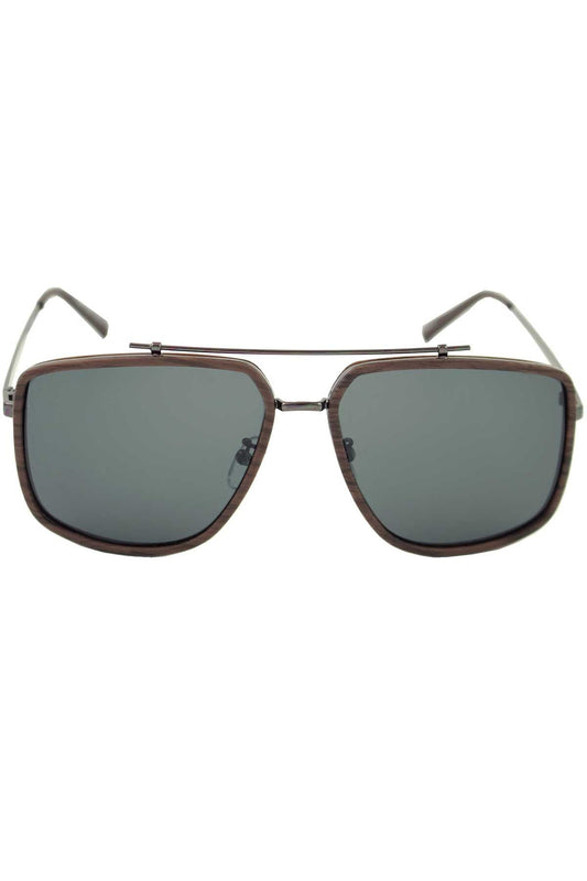 DIBI Brown Wood-Print Sydney Sunglasses