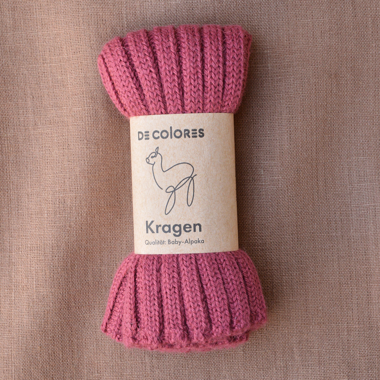 Kids Neckwarmer Tube Scarf in 100% Baby Alpaca