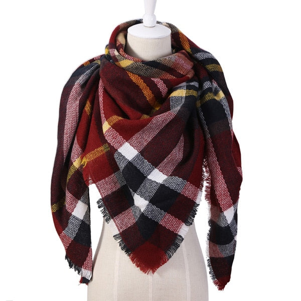 Winter Over-Sized Scarf/Shawl Cashmere Blend