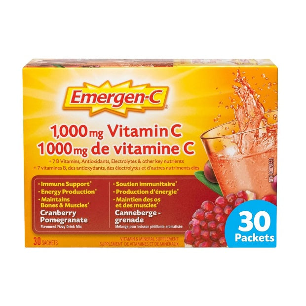 Emergen-C Vitamin C 1000mg 30 Sachets