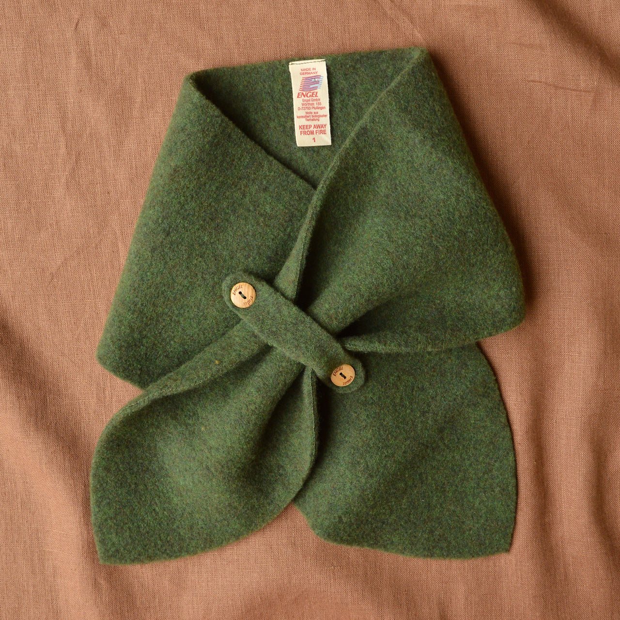 Child's Crossover Scarf in 100% Merino Wool Fleece *Arriving Autumn