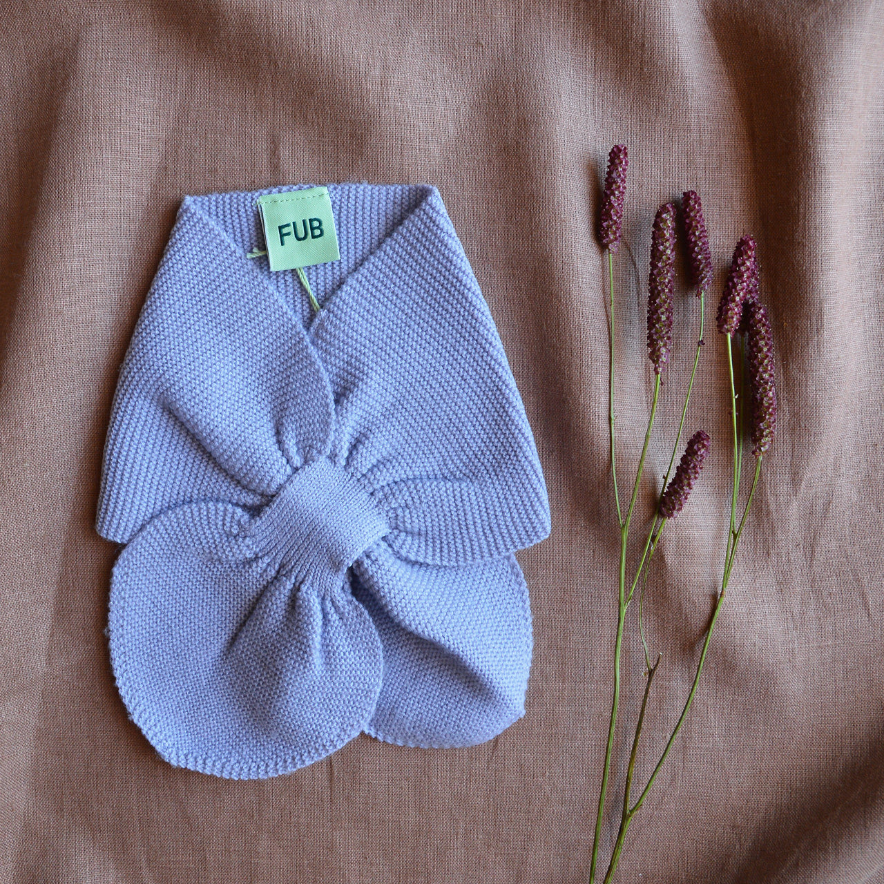 Kids Sledding Scarf in 100% Merino (1-6y) *Last ones