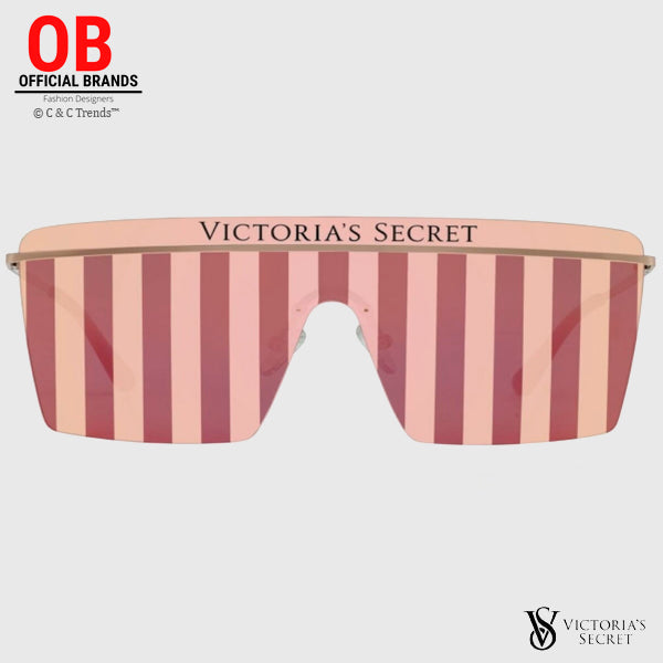 Fashion Striped Mirrored VS Sunglasses 7