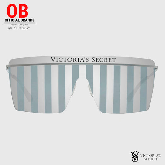 Fashion Striped Mirrored VS Sunglasses 9