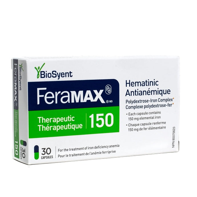 Feramax Therapeutic 150 Hematinic Polydextrose- Iron Complex