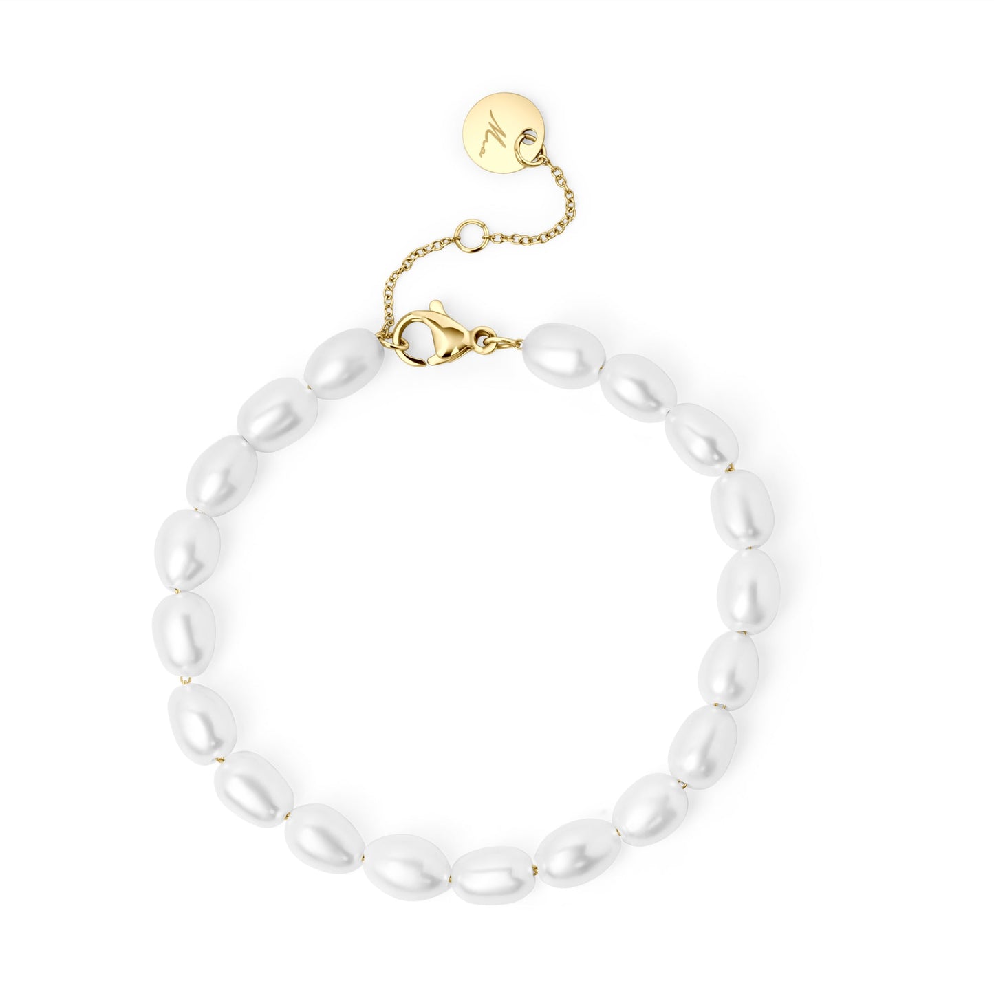 Crystal Pearl Bracelet