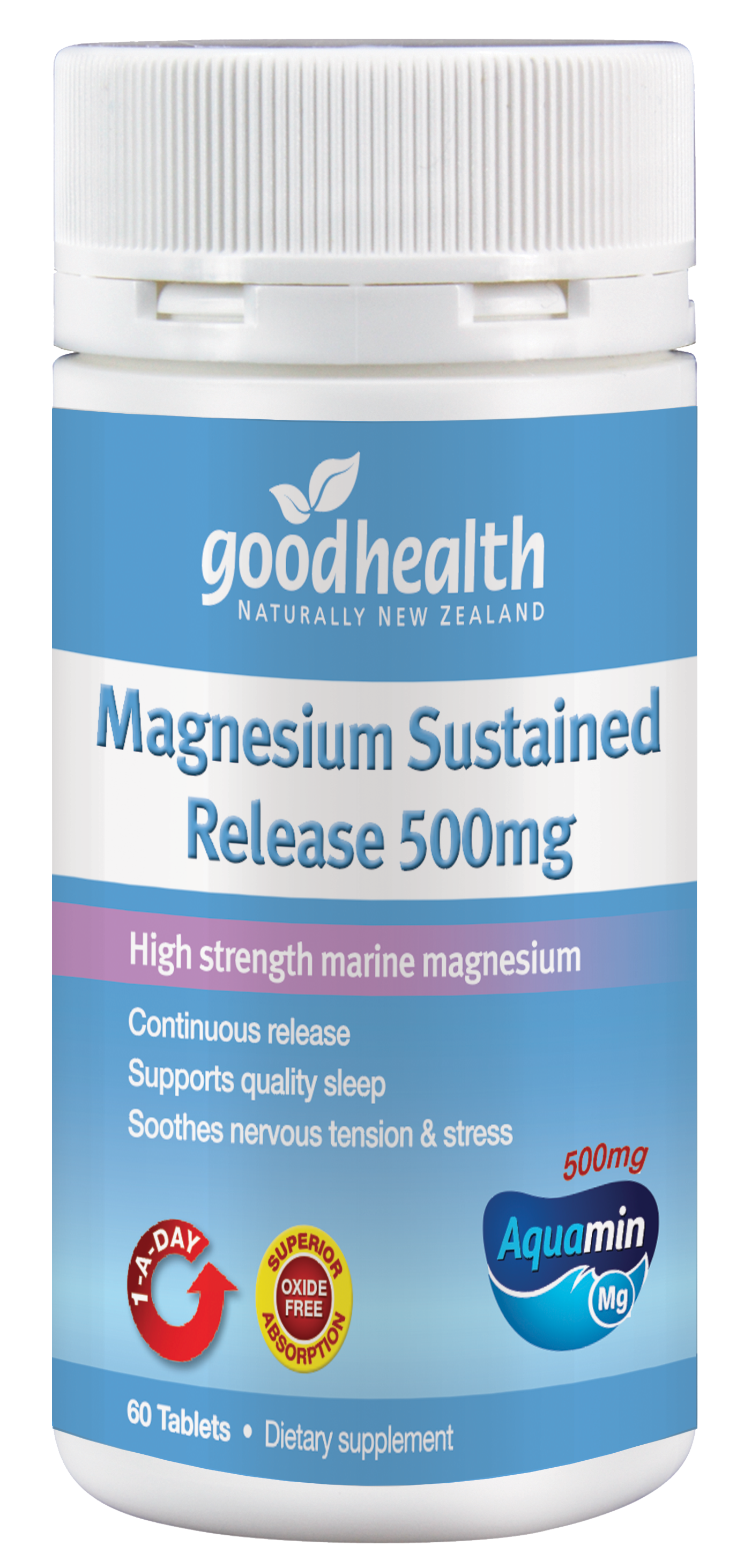 Good Health Magnesium Sustained Release 60 Tablets