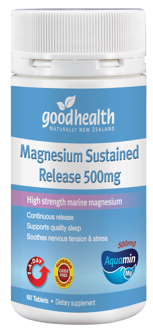 Good Health Magnesium Sustained Release 60 Tablets