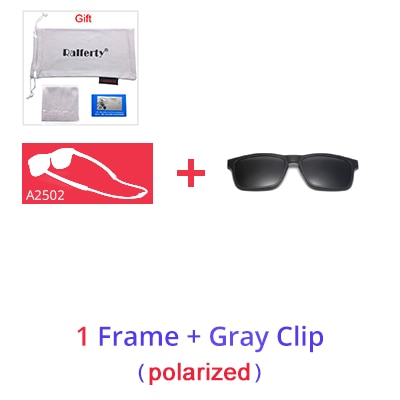 Ralferty Men Eye Glasses Frame Magnet Clip On Sport Sunglasses Women Anti Blue Square Hanging Neck Eyeglass Clip On Sunglasses Ralferty 1Frame Gray Clip Full black frame