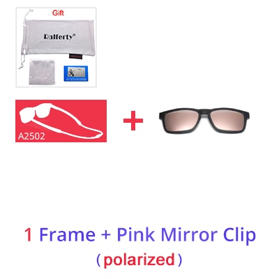 Ralferty Men Eye Glasses Frame Magnet Clip On Sport Sunglasses Women Anti Blue Square Hanging Neck Eyeglass Clip On Sunglasses Ralferty 1Frame Pink Clip Full black frame