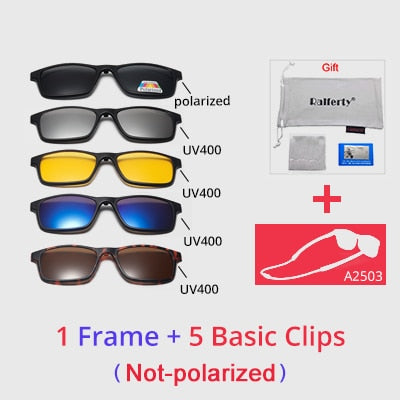 Ralferty Men Eye Glasses Frame Magnet Clip On Sport Sunglasses Women Anti Blue Square Hanging Neck Eyeglass Clip On Sunglasses Ralferty 1 Frame 5 Basic Clip Full black frame