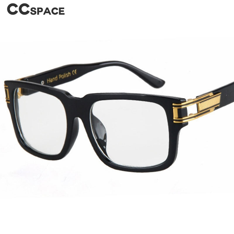 CCSpace Men's Full Rim Oversized Square Resin Frame Sunglasses SU139