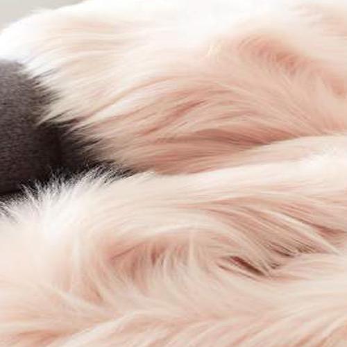 Faux Fur Headband by Evelyne Prelonge Paris Scarves Evelyne Prelonge Himalayan Blush