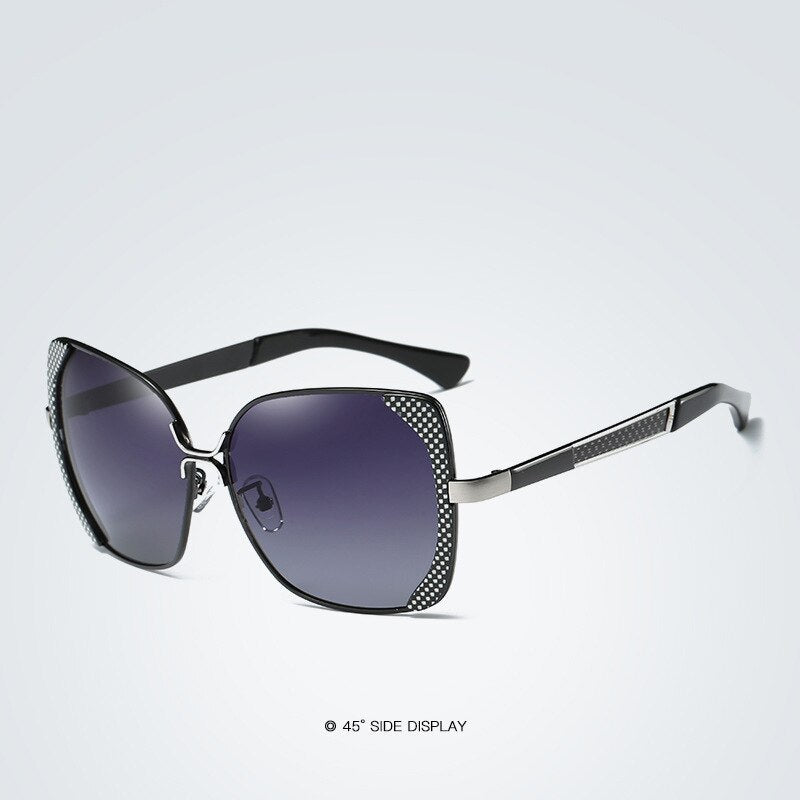 Reven Jate Women's Sunglasses Uv400 Polarized Coating Driving Mirrors Eyewear Sunwear Sunglasses Reven Jate black-black