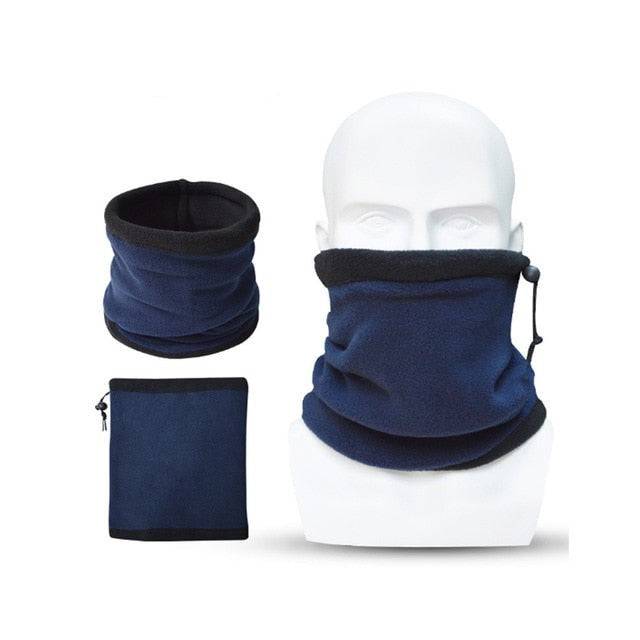 Dark Blue All Season Neck Scarf UPF 50+