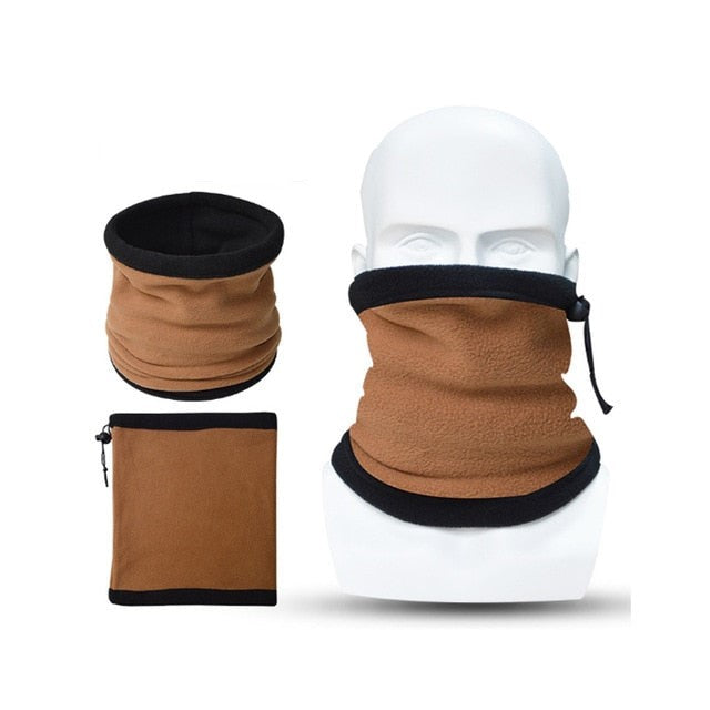 Coffee All Season Neck Scarf UPF 50+