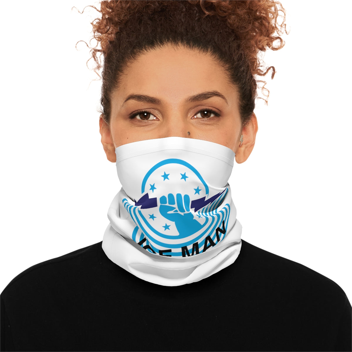 Ice Man - Helmet Graphic | Top Gun Snapback Lightweight Neck Gaiter