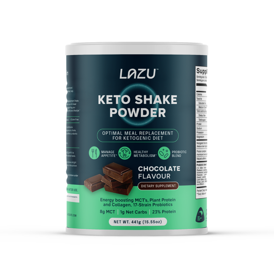 LAZU Keto Choc Shake Powder 441g