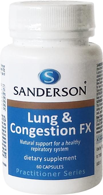 Sanderson Lung & Congestion FX 60 Capsules