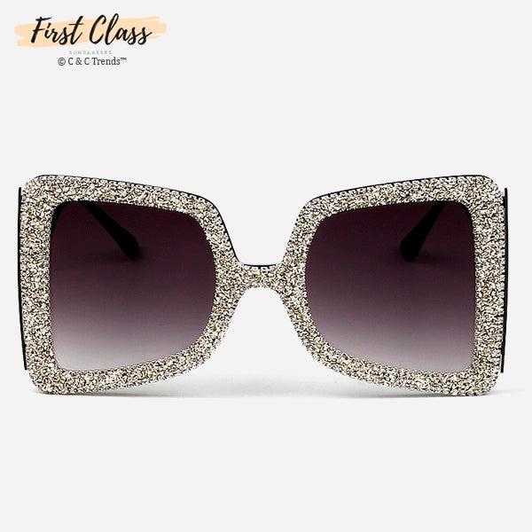 Luxury Oversize Extreme Bling Sunglasses 4a