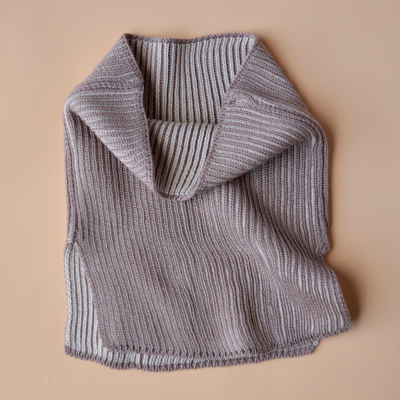 Tirion Two-Tone Loop Scarf - 100% Merino (Child-Adult)