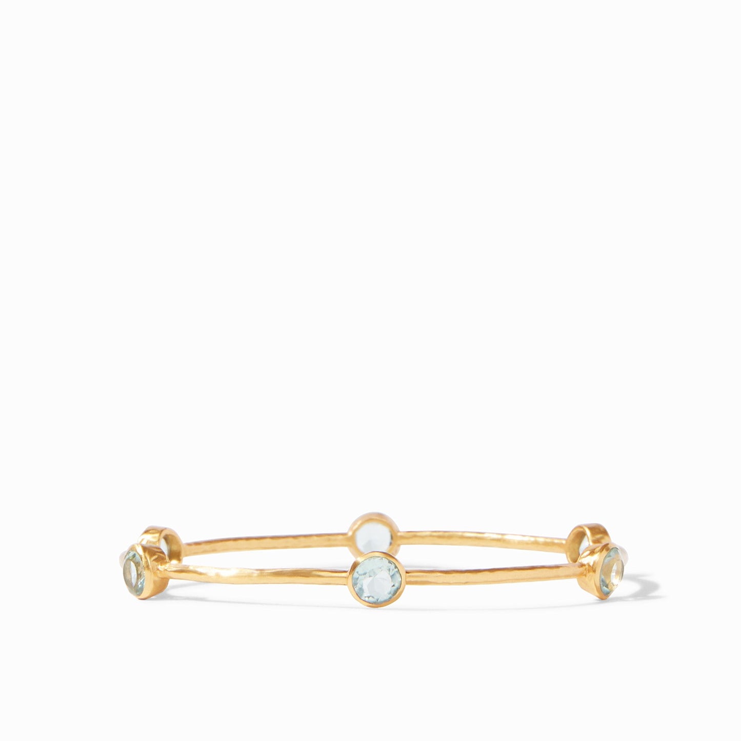 Milano 6-Stone Bangle Gold