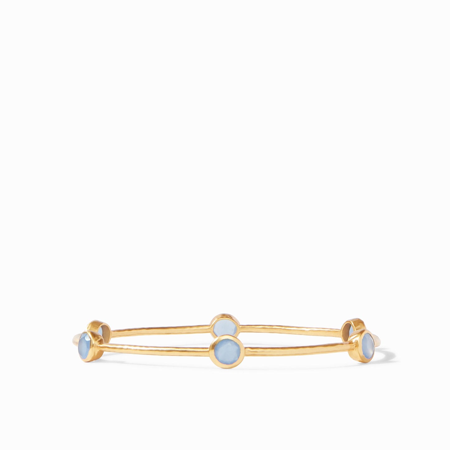 Milano 6-Stone Bangle Gold