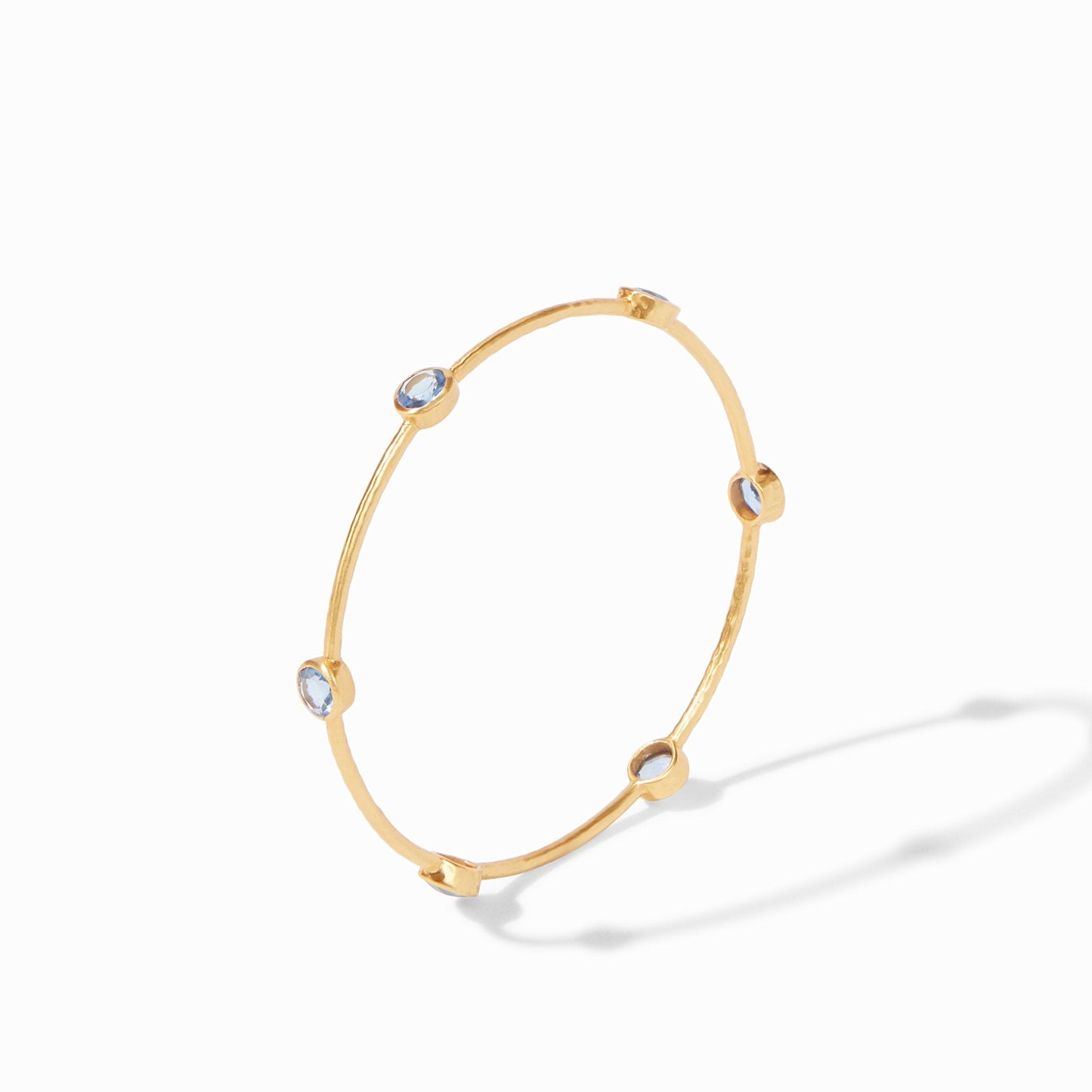 Milano 6-Stone Bangle Gold